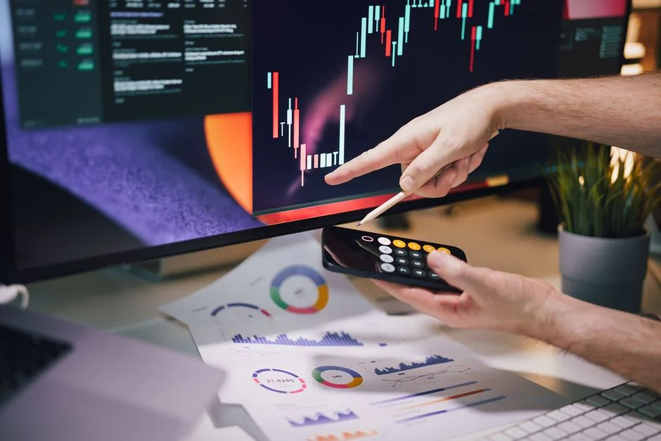 Close-up of various marketing documents on a desk, perfect for business and strategy discussions.